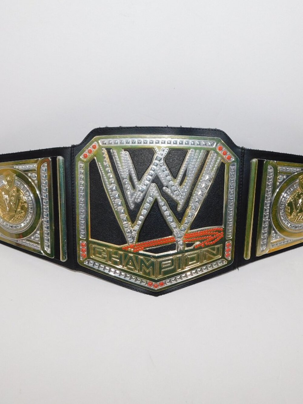 2012 Mattel WWE /WWF Wrestling Kids Toy Play Champion Belt Championship Replica